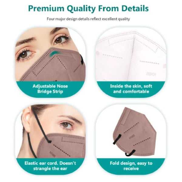 KN95 (FFP2 level) 5ply face masks    -   10/100pcs